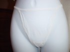 Victorias Secret Vintage Very Sweet Mesh String Thong Large White Lot of 2 NWOT — photo 1