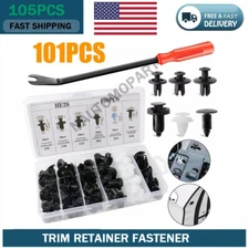 For RAM Dodge Fixing Fastener Kit Bumper Fender Liner Push Retainer Clips 100X