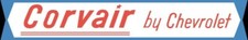 Corvair by Chevrolet NEW Sign 48" Wide Strip Diecut USA STEEL