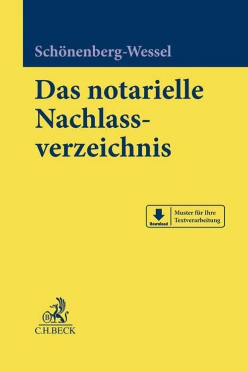 Thumbnail - Das Notarielle Nachlassverzeichnis Ulf Schönenberg-wessel