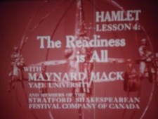 16mm The Readiness is all Hamlet 1960's Educational Film 1200'