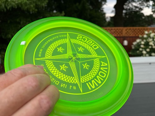 Champion Groove New Disc Golf Innova First Run Prototype Dayglo OOP PFN #1521 - Picture 5 of 8