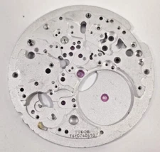 Tudor Chronograph Main Plate for Spare Part Use Only 1 piece MX-215