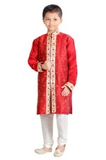 Kids Kurta Pajama Wedding Traditional Party Wear Set For Boys BUY 1 GET 1 FREE 