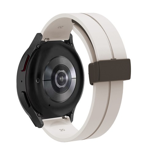 Silicone Magnetic Buckle 20mm 22mm Strap For HUAWEI WATCH GT4 46mm Watch 4/3 Pro - Picture 17 of 28