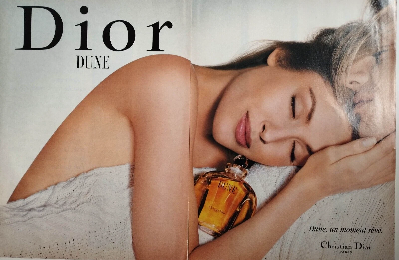 Publicité ancienne imprimée Christian Dior !! 