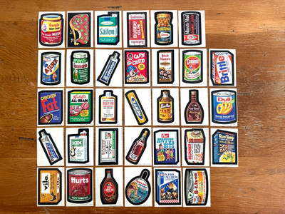 1973 Topps Wacky Packages 2nd Series Individual Cards NM-NMMT+ TAN Set Break