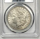 1891-CC Morgan Silver Dollar Nice Original PCGS AU58