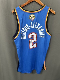 Shai Gilgeous Alexander Signed Oklahoma City Thunder Jersey AUTO JSA COA Sz 48