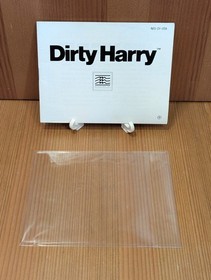 Dirty Harry: Instruction Booklet Manual Only (Nintendo, NES-2Y-USA) - VGUC