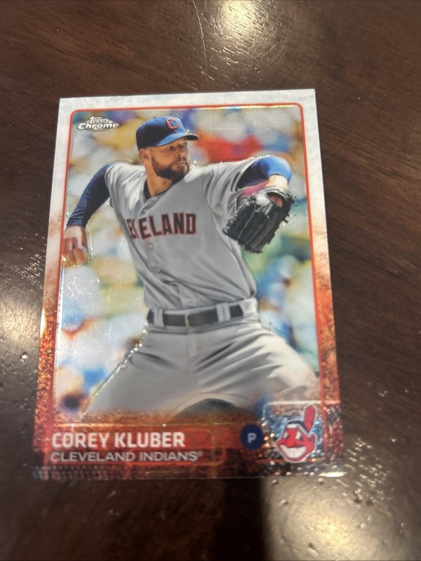 2015 Topps Chrome - Corey Kluber #78