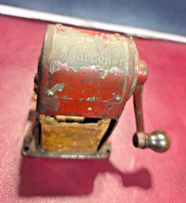 Antique 1920s "Wizard" Pencil Sharpener, Automatic Pencil Sharpening Co, Chicago