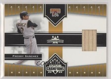 2005 Donruss Champions Impressions Materials Freddy Sanchez #187 p7i