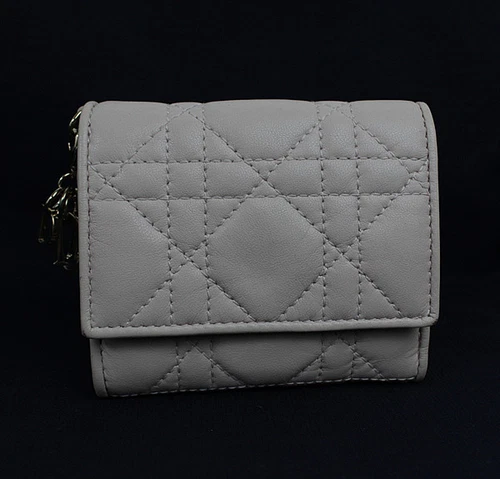 Portefeuille Christian Dior rose beige du Japon