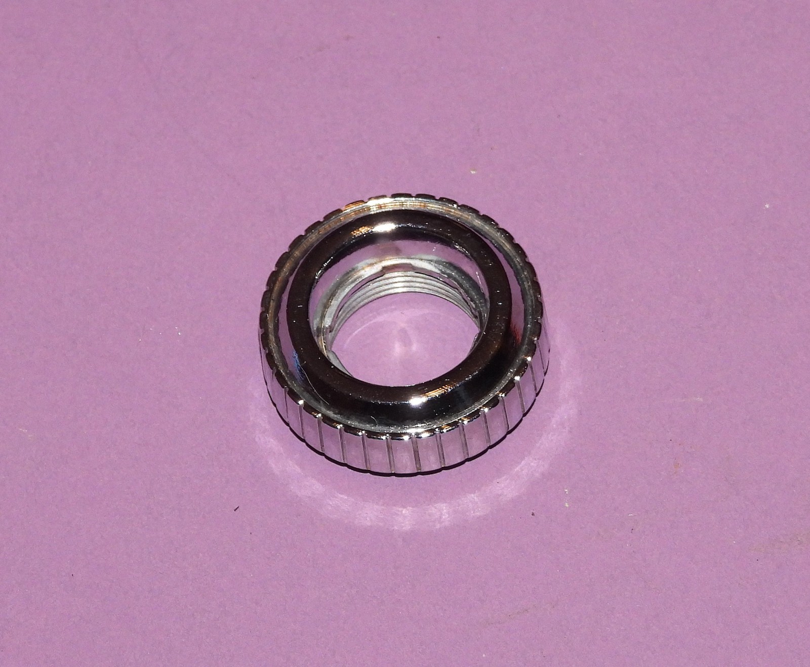 1977-79 FORD THUNDERBIRD MERCURY COUGAR OEM REMOTE MIRROR KNOB BEZEL - RH