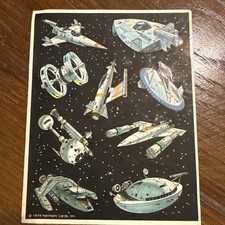 Star Wars Stickers - 1979 Hallmark Cards, Inc. - 1 Sheet - 6 X 5 In