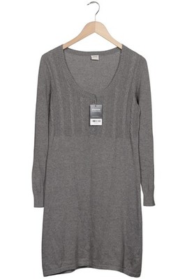 Esprit Kleid Damen Dress Damenkleid Gr. S Baumwolle Grau #yzmevh2