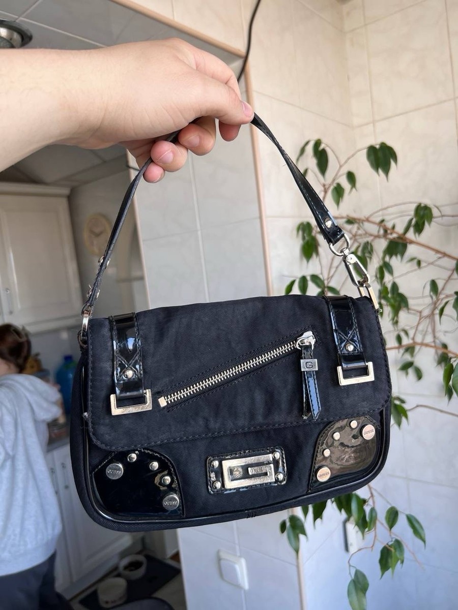 Vintage Guess Mini Shoulder Bag Crazy Y2K Japanese Style Luxury