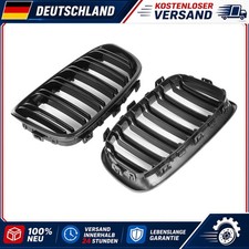Sport K�hlergrill Nieren Doppelsteg F�r BMW 1er F20 F21 2011-2014 Glanz Satz