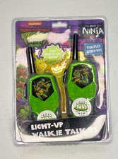 Teenage Mutant Mayhem Ninja Turtles Light Up Walkie Talkies NEW