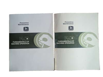 2 - John Deere Fundamentals Machine Operations Preventive Maintenance Books