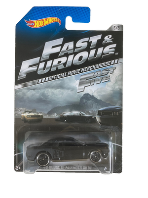 ミニカー HotWHeeLs FAST&FURIOUS DODGE CHALLENGER Amazon.com: Hot Wheels Fast & Furious 70 Dodge HEMI CHALLENHER for