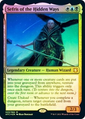Adventures in the Forgotten Realm Commander Foils Singles, MTG