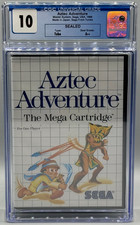 Aztec Adventure Sega Master System Sealed New CGC 10 A++ Graded
