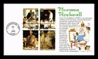 DR JIM STAMPS US COVER NORMAN ROCKWELL FOUR FREEDOMS SOUVENIR SHEET FDC
