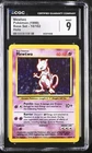 CGC 9 Mewtwo 10/102 Holo Base Set Graded Pokemon Card