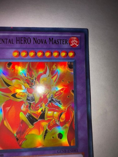 Elemental HERO Nova Master (UTR) GENF-EN093 Generation Force-1st Edition 1st Ed - Picture 3 of 4