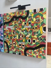 DYNAMIC ABSTRACT Painting Original 1/2