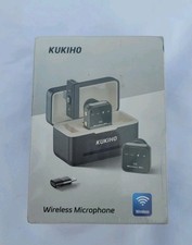 Kukiho Wireless Microphone 4 Type C Android iPhones Podcasts Vlogs Lavalier