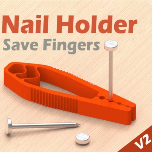 Hammering Nail Accessories with Anti Slip Grip, for Nails of Various Sizes - Picture 7 of 28