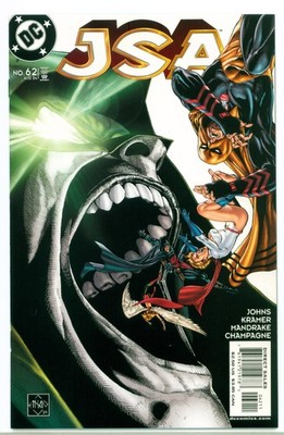 JSA Vol.1 #62(8/04)BATMAN/FLASH/POWER GIRL/SPECTRE(JOHNS/KRAMER)CGC IT(9.8)RAW!!