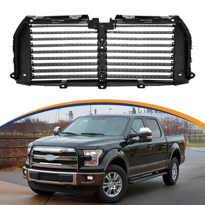 Front Upper Grille Air Radiator Shutter For 2015-2017 Ford F-150 F150 FL3Z8475F
