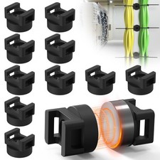 Magnetic Zip Tie Mount, 25LBS Strong Magnetic Wire Holder, Multipurpose Magnet