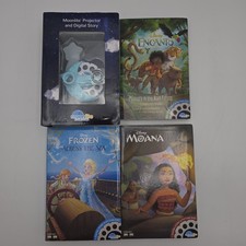 Moonlite Story Projector 3 Discs Frozen Moana Encanto New