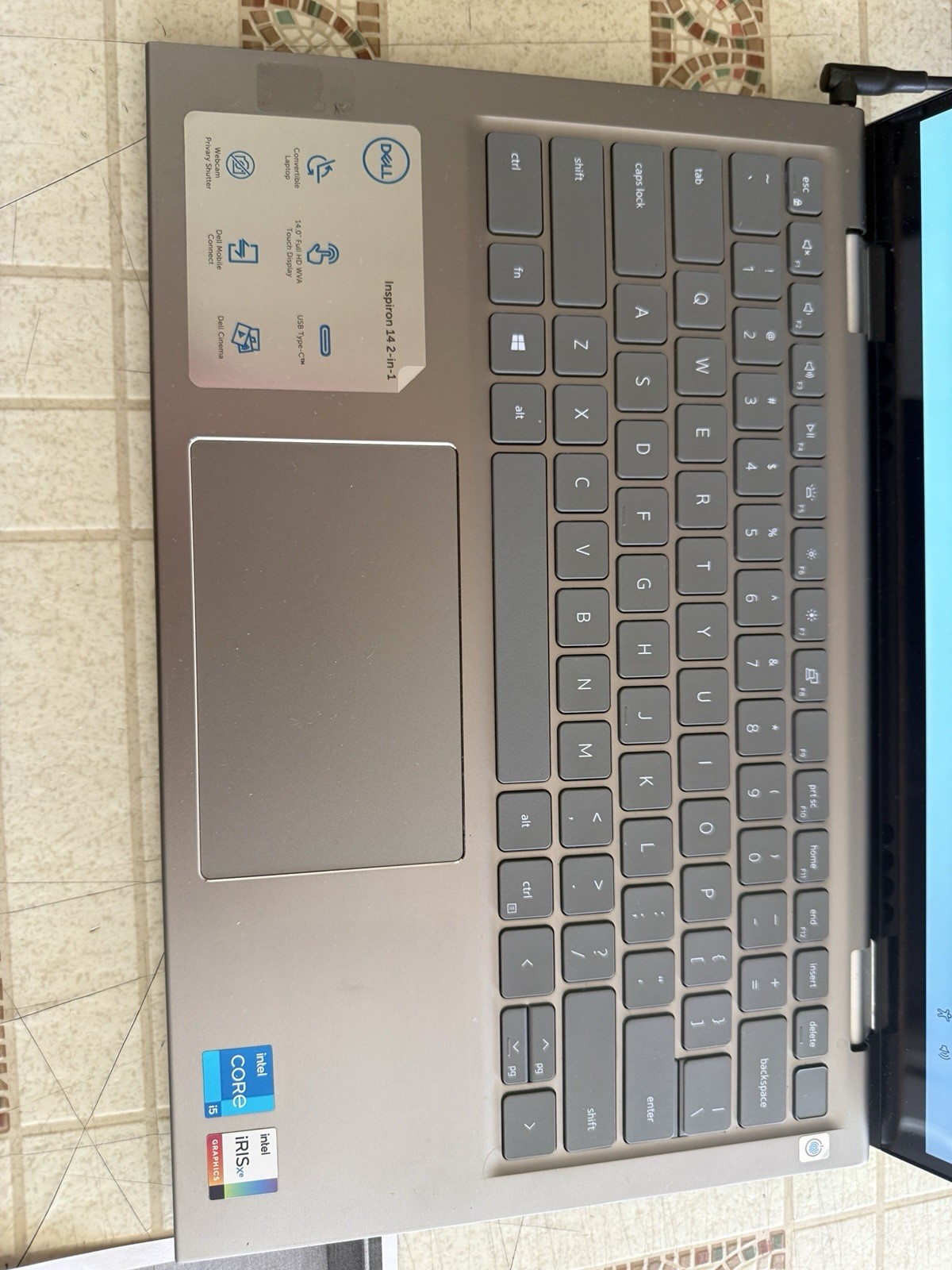 Dell Inspiron 14 2 in 1, 2-Inch Laptop, with i5-1155G7, Windows 11 Home