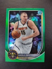 2025-26 Bowman Chrome - Nikola Jokić Green Border Refractor /99 Denver Nuggets