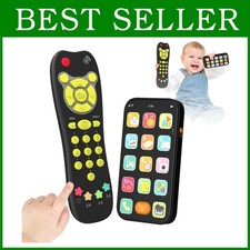 Baby Remote Control Toy Set, Lights, Sounds, Early Education