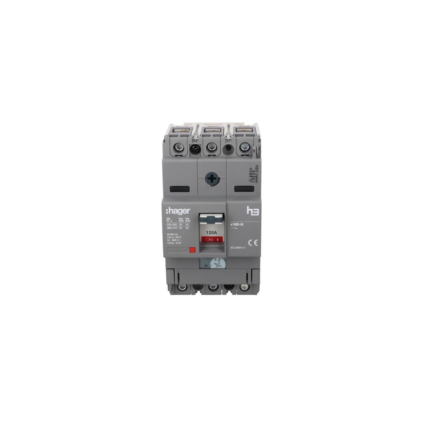 125A 3P 25kA HHA125H Circuit Breaker Switch & Disconnector