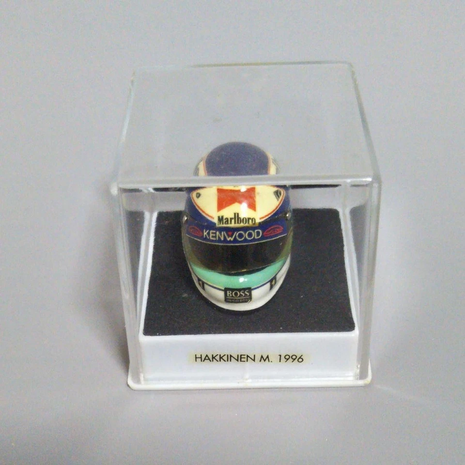 JFC F1 Mika Hakkinen 1996 McLaren Mercedes échelle 1/12 réplique casque Japon - Photo 2/2