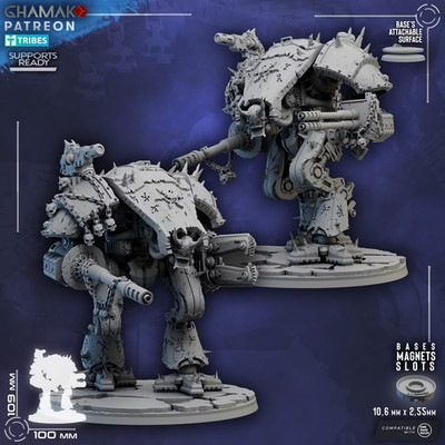 Hell Hounds Set - GHAMAK (Miniature Tabletop Wargame Minis)