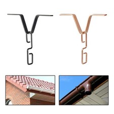 Gancio adattatore per grondaia per catena antipioggia Installazione a forma