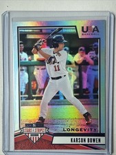 2019 Panini Stars and Stripes Karson Bowen Rainbow Parallel /49 USA Baseball