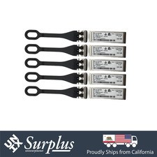 LOT of 5 Brocade 32GB FC SFP SW 850nm 100m Multi-Mode Optic Transceiver