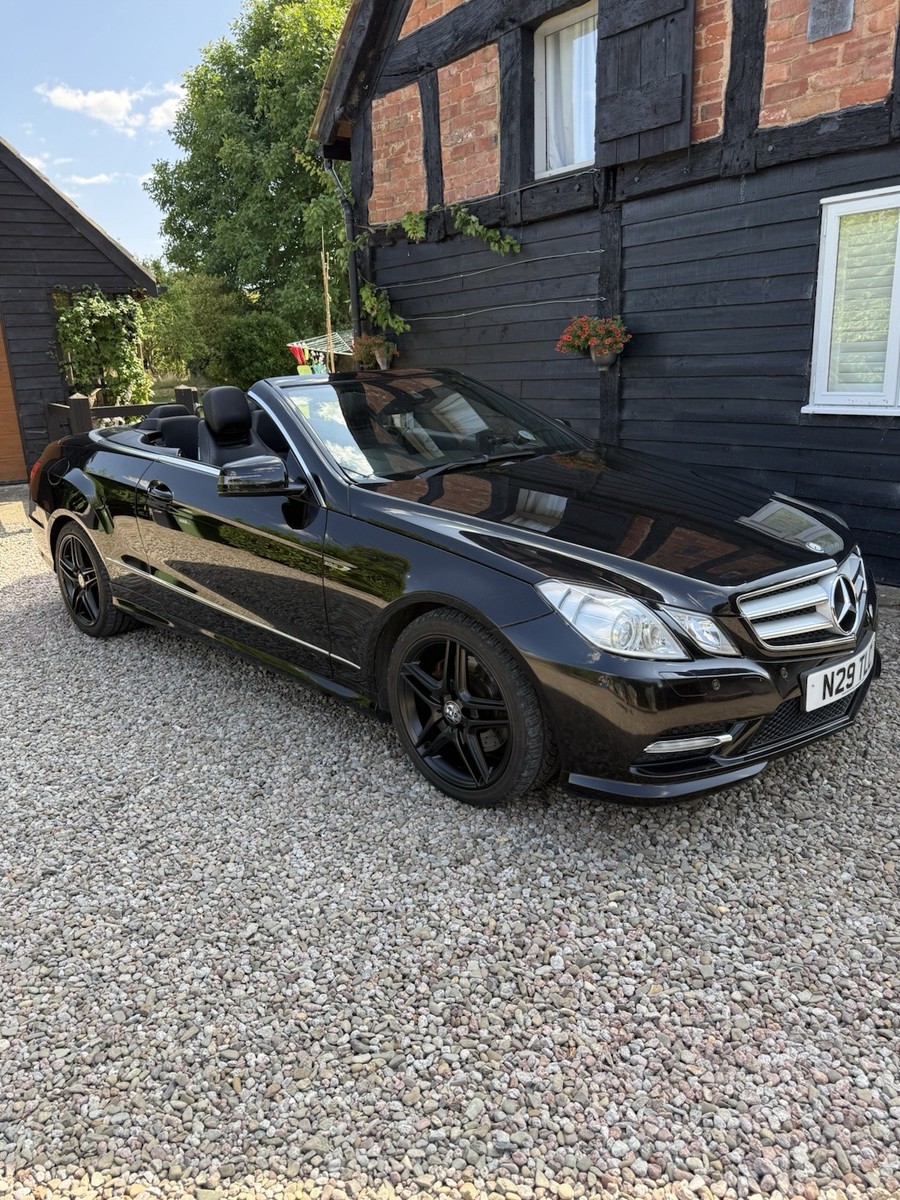Mercedes-Benz Mercedes E250CDi Sport Blue Efficiency Cabriolet Convertible Auto AMG Pack