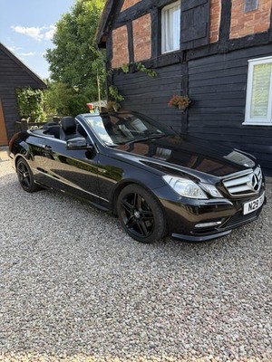 Mercedes-Benz Mercedes E250CDi Sport Blue Efficiency Cabriolet Convertible Auto AMG Pack