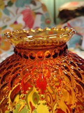 Amber Glass Lamp In Collectible Lamp Shades for sale | eBay
